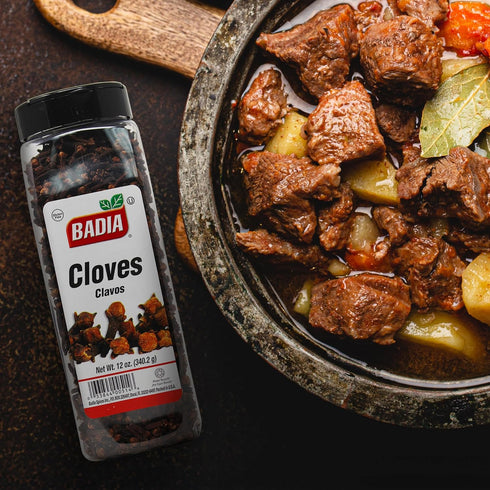 12 oz Badia Whole Cloves, - Premium Quality Spice for Baking, Cooking & Beverages, Aromatic & Flavorful