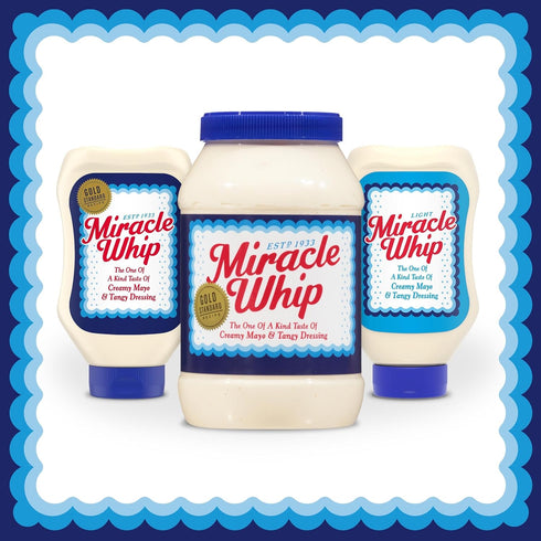 Miracel Whip 30 oz Miracle Whip Mayo-like Dressing, for a Keto and Low Carb Lifestyle, fl Jar