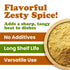 2 Food to Live Organic Ground Yellow Mustard Seeds, Pounds All-Natural, Vegan Spice for Flavorful Cooking