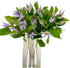 10 Next day delivery Fresh Lron Wire Lotus Mixed Bouquets with Budding Flowers Perfect Home Gift for Birthdays