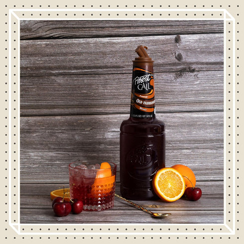 1 (33.8 Oz), Pack 3 Finest Call Premium Old Fashioned Drink Mix, Liter Bottle Fl