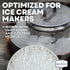10 lbs Rock Salt for Ice Cream Making, Universally Compatible Coarse and Non-Iodized Salt for All Ice Cream Maker