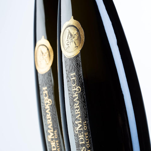8.5fl oz. Les Terroirs De Marrakech Extra Virgin Olive Oil, Polyphenol Rich Olive Oil, Moroccan Cold Pressed EVOO Oil