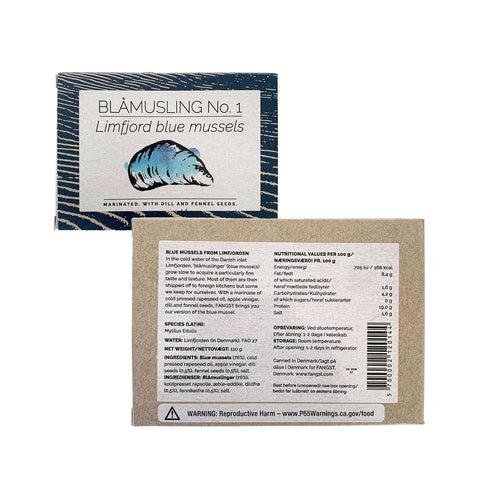 Pack 4 Fangst - Canned Nordic Seafood Variety