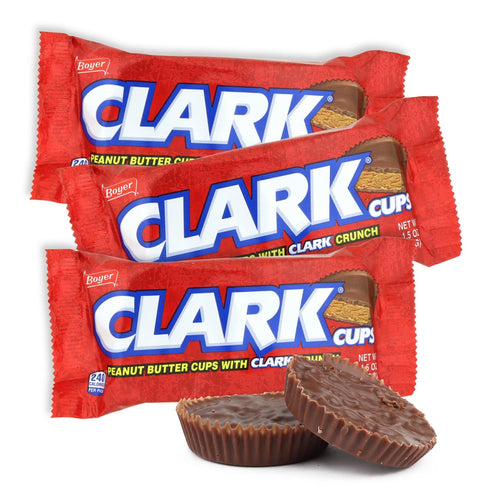 Sweetzo - Chocolate Covered Peanut Butter Treats with Swirl Sticker, Crunchy Clark