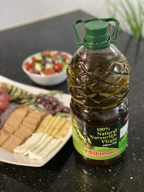 Mabrouka (2 68 Oz Moroccan Virgin Olive Oil, First Cold Pressed, Liters) Fl