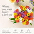BloomsyBox Radiant Delight Bouquet (Glass Vase Included) Fresh Flowers for Delivery Special for Birthday, Anniversary