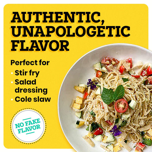 100% (Pack 3) Pretty Thai Peanut Sauce, Gluten Free Certified Non-GMO Vegan Authentic Stir Fry, Dressing, Rice