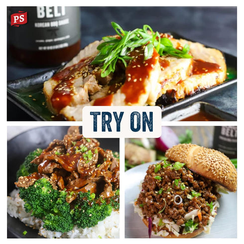 PS Seasoning Blackbelt Korean BBQ Sauce - Great for Beef Short Ribs, Pork Belly, Kabobs, and More