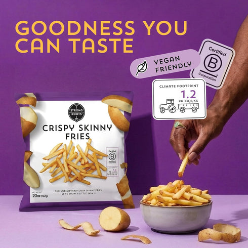 20 oz Strong Roots Crispy Skinny Fries