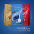 5.1 oz (6 Pack), Lindt LINDOR Cookies & Creme White Chocolate Candy Truffles, Bags Smooth Melting Center