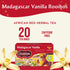 20 (Pack 6) Celestial Seasonings Rooibos Madagascar Vanilla Herbal Tea, Caffeine Free, Tea Bags Box