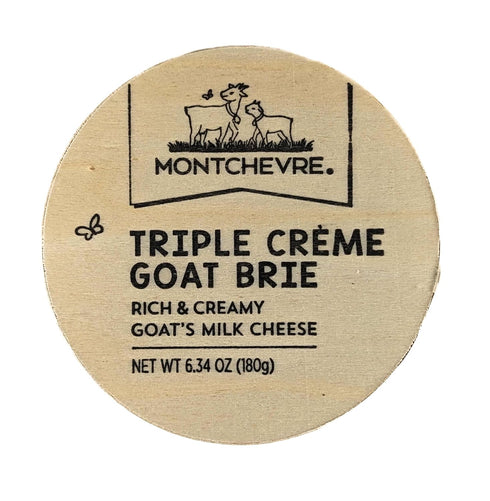 Generic Triple Creme Goat Brie Montchevre 6.34 oz
