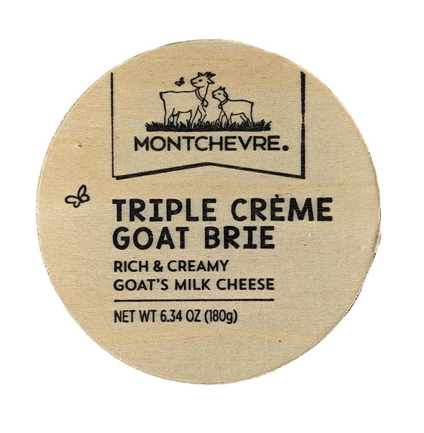 Generic Triple Creme Goat Brie Montchevre 6.34 oz