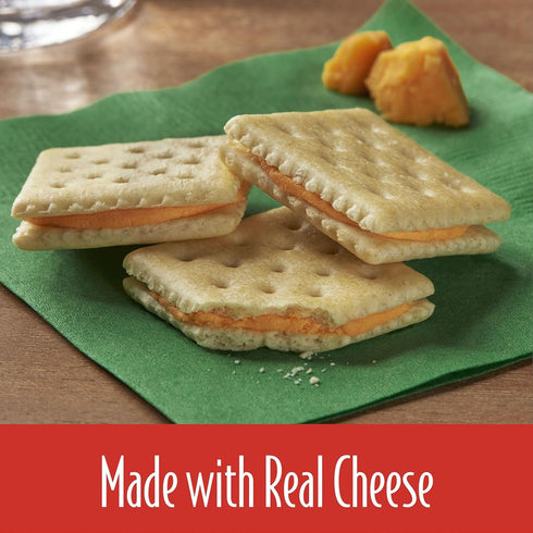 (12 96 Packs) Keebler Sandwich Crackers, Lunch Snacks, Club and Cheddar Trays