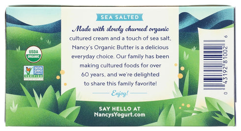 Nancy's Yogurt 8 OZ NANCYS YOGURT Organic Sea Salted Butter