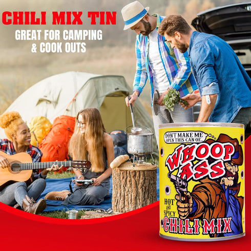 WHOOP Chili Seasoning Mix Meal Kit, 6 Oz, Premium Gourmet Hot Habanero Pepper Chili Mix Kit