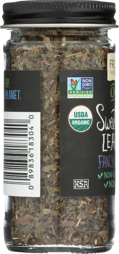 0.56 Frontier Organic Sweet Basil Spice - Leaf Flakes - Ounces