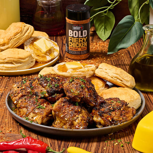5.8 oz (Pack 6) Weber BOLD Fiery Chicken Seasoning Blend