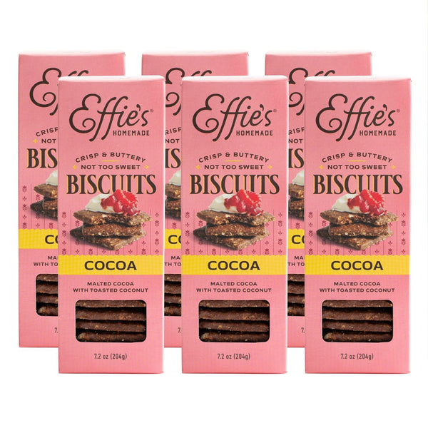Effie's Homemade Biscuits - Cocoa - 6 Pack