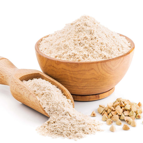 2.2 lb (35.2 oz), Yupik Organic Ground Buckwheat Flour USDA Certified, Gluten-Free, Raw, Vegan, Kosher, Non-GMO, Finely
