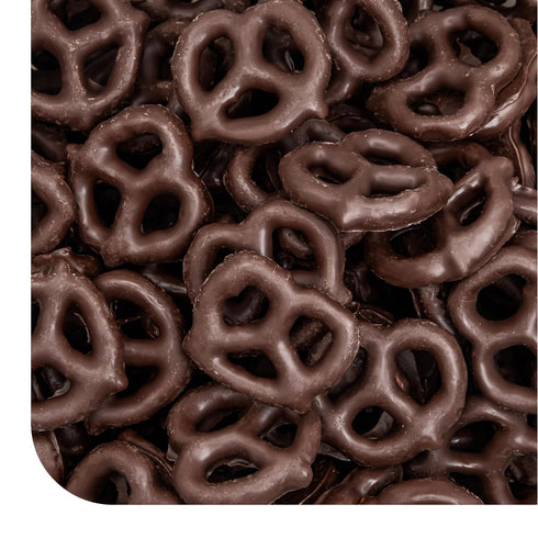 Chocolate Covered Pretzels - 5 Pound Pack - Dark Chocolate Pretzels for