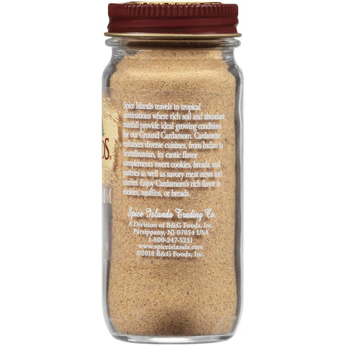 2 Spice Islands Ground, Cardamom, Ounce