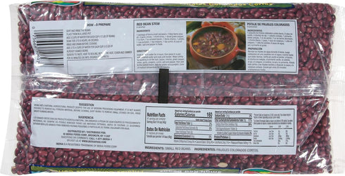 4 lb, Iberia Small Red Beans, Long Shelf Life Small Red Beans with Easy Storage, Rich in Fiber & Potassium, Low
