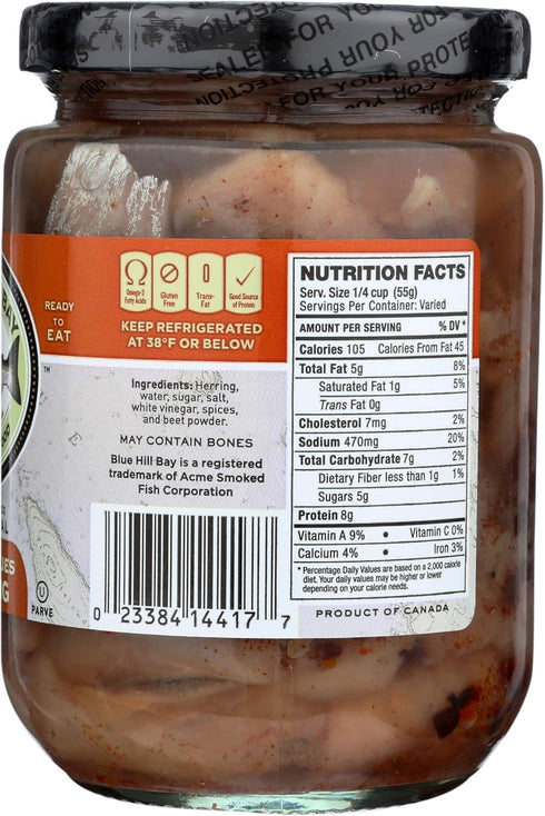 Blue Hill Bay 12 OZ Spiced Matjes Herring
