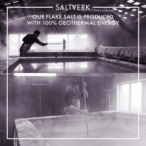 Flaky Pure Icelandic Sea Salt with Arctic Thyme Duo
