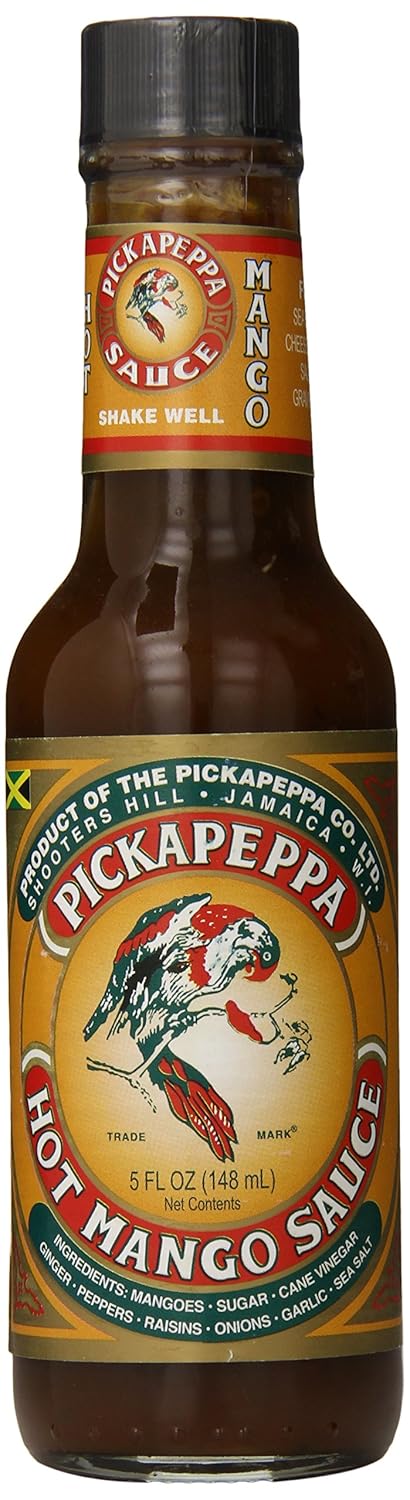Pickapeppa Hot Mango Sauce, 5 Ounce