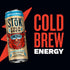 195mg Ginseng,11 oz, 12pk SToK Cold Brew Energy Vanilla Cream, Energy Coffee Beverage with Caffeine to Help Support