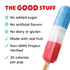 100% 8 Count GoodPop - Organic Cherry N' Lemonade Assorted Freezer Pops - Fruit Juice, No Artifical Dyes or Flavors, No