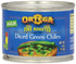 Ortega Peppers, Diced Green Chiles, Mild, 4 Ounce (Pack of 24)