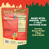 (2.8 oz Pack 5) 5 (14 oz) SOLELY - Organic Dried Mango Strips with Chili and Salt Resealable Bags, of Real Fresh Fruit