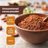 2 Pack 14oz Roots Circle Unsweetened Cocoa Powder | Rich Dark Chocolate Flavor, Perfect for Baking, Smoothies, and Hot