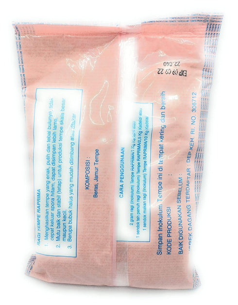 Generic 500 Raprima Ragi Tempe Inokulum (Tempeh Yeast), Gram