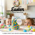 1 lb Mini Peanut Butter Candy Eggs, Bulk Bag Crunchy Shell Peanut Butter Eggs, Pastel Easter Candy for Baskets, Egg