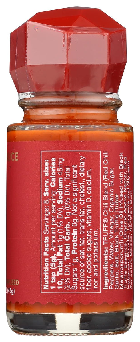1.5 OZ TRUFF Black Truffle Infused Mini Hotter Sauce