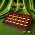 24 Count Fiorella Dubai Style Milk Chocolate Pistachio Squares, Filled Chocolate With Pistachio Butter & Crispy