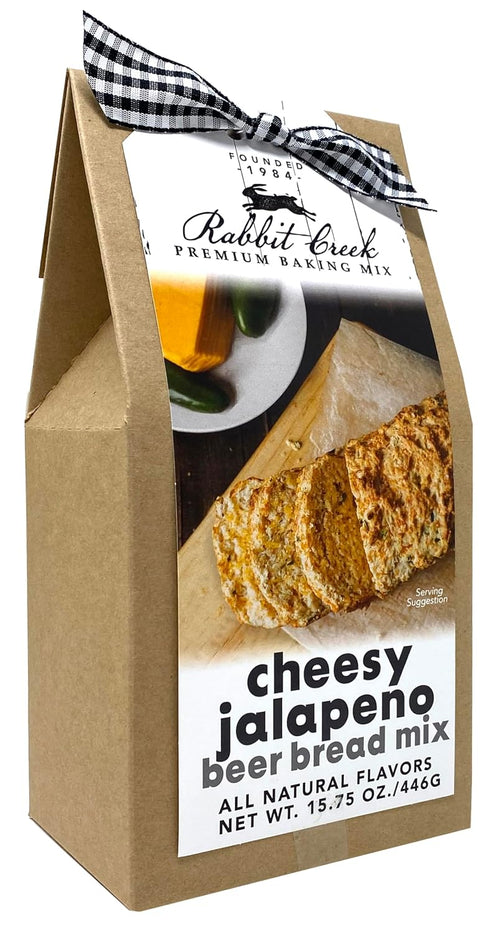 Rabbit Creek Beer Bread Mix Cheesy Jalapeno Beer Bread Mix for Baking