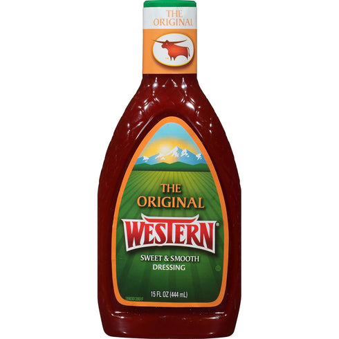 Wish-Bone Western Original Sweet and Smooth French Salad Dressing, 15 fl. oz.