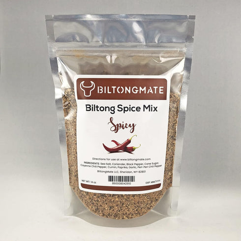BiltongMate Biltong Spice Mix, Spicy, 14oz
