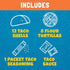 Ortega Grande Taco Kit, 12 Taco Shells & 8 Tortillas with Seasoning and Sauce
