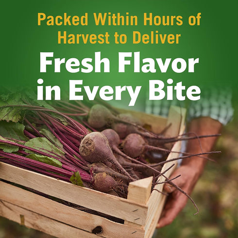 14.5 oz. (Pack 12) Del Monte Fresh Cut Sliced Beets, Can, Canned Vegetables