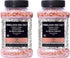 Soeos Himalayan Pink Salt, Coarse Grain, 5 lb (80 oz) Each, 2