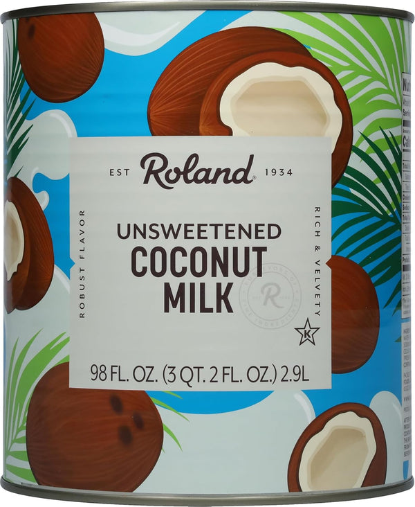 Roland Foods Coconut Milk, 96 Ounce Can, Pack of 1
