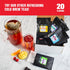 Packets, 64 oz (Pack 10) Tiesta Tea - Ginger Sweet Peach Cold Brew Tea, Mother's Day Loose Leaf, Spicy Peach Herbal