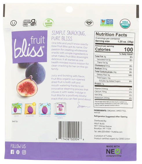 5 Oz Fruit Bliss Organic Turkish Figs