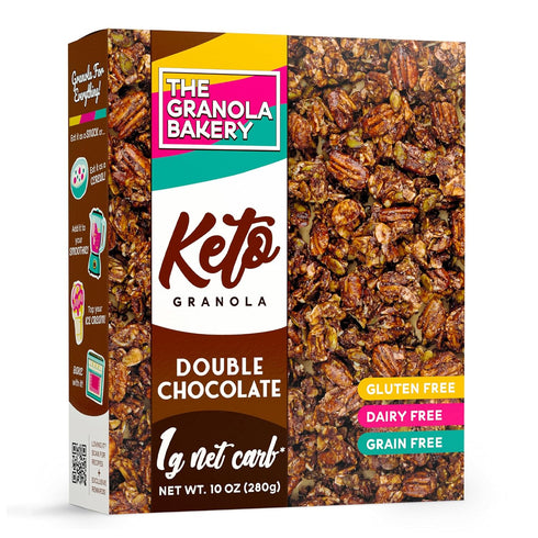 YOLEEZ TGB Chocolate Keto Granola | 1g Net Carb Cereal | Gluten Free